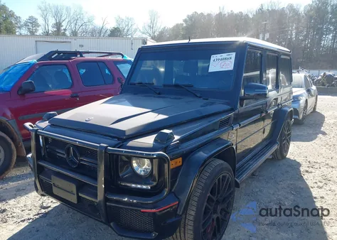 2014 Mercedes-Benz G 63 Amg 4Matic z USA, uszkodzony, nr VIN WDCYC7DF7EX220634